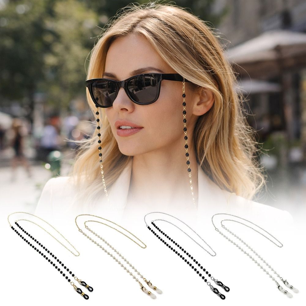 Mask Chain Holder - Mode Bloem Kralen Brillenhouder Anti Drop
