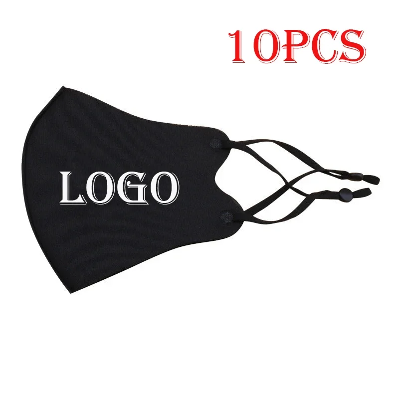 Cloth Face Mask Washable - 10Pcs Diy Custom Logo Gezichtsmasker Verstelbare