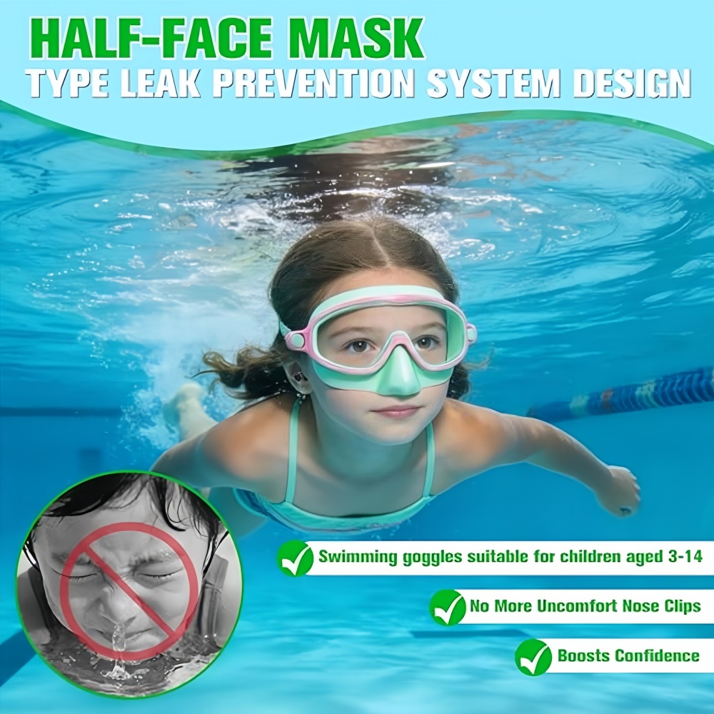 Zwembril voor kinderen met neu - Anti Pollution Mask recensie en prijs