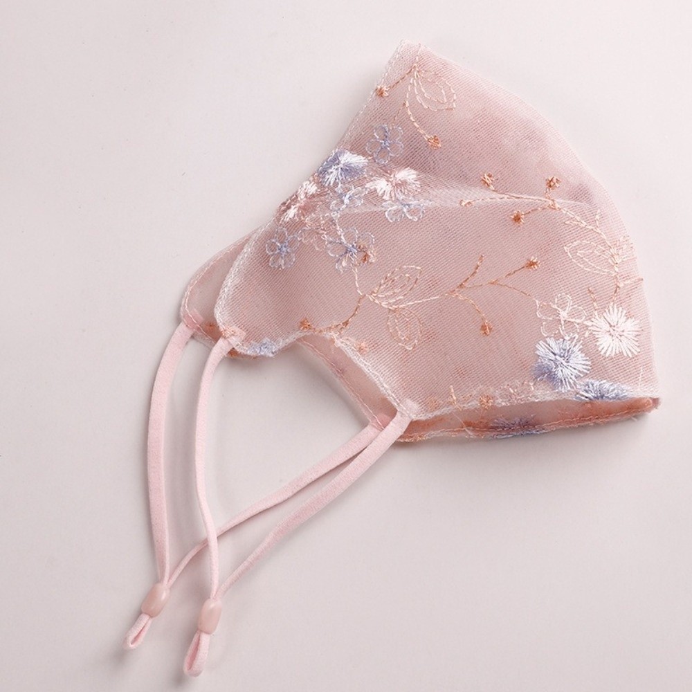 Klassiek geborduurd bloemenvoi - Cloth Face Mask Washable recensie en prijs