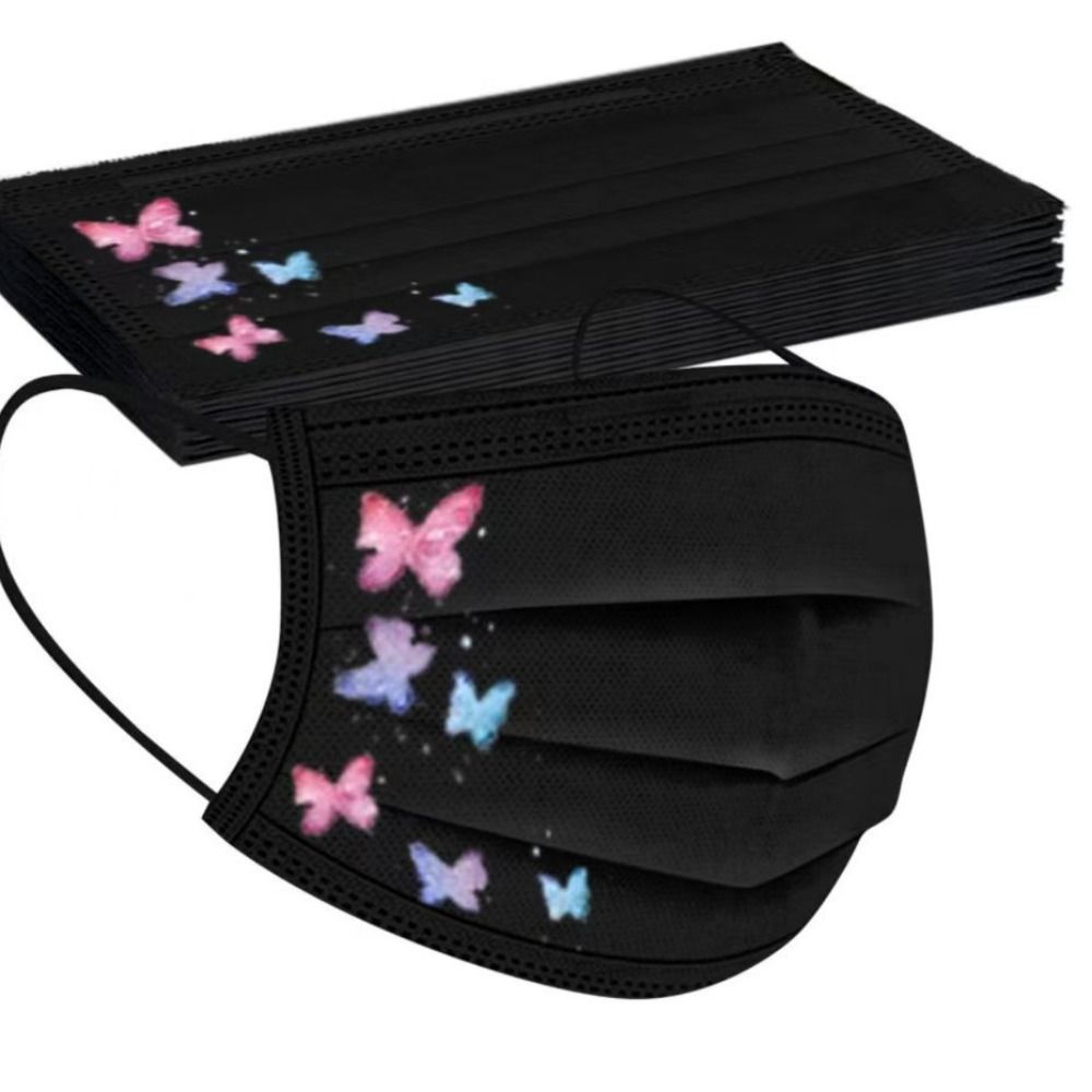 10 stuks kleurrijk vlinderprin - Cloth Face Mask Washable recensie en prijs