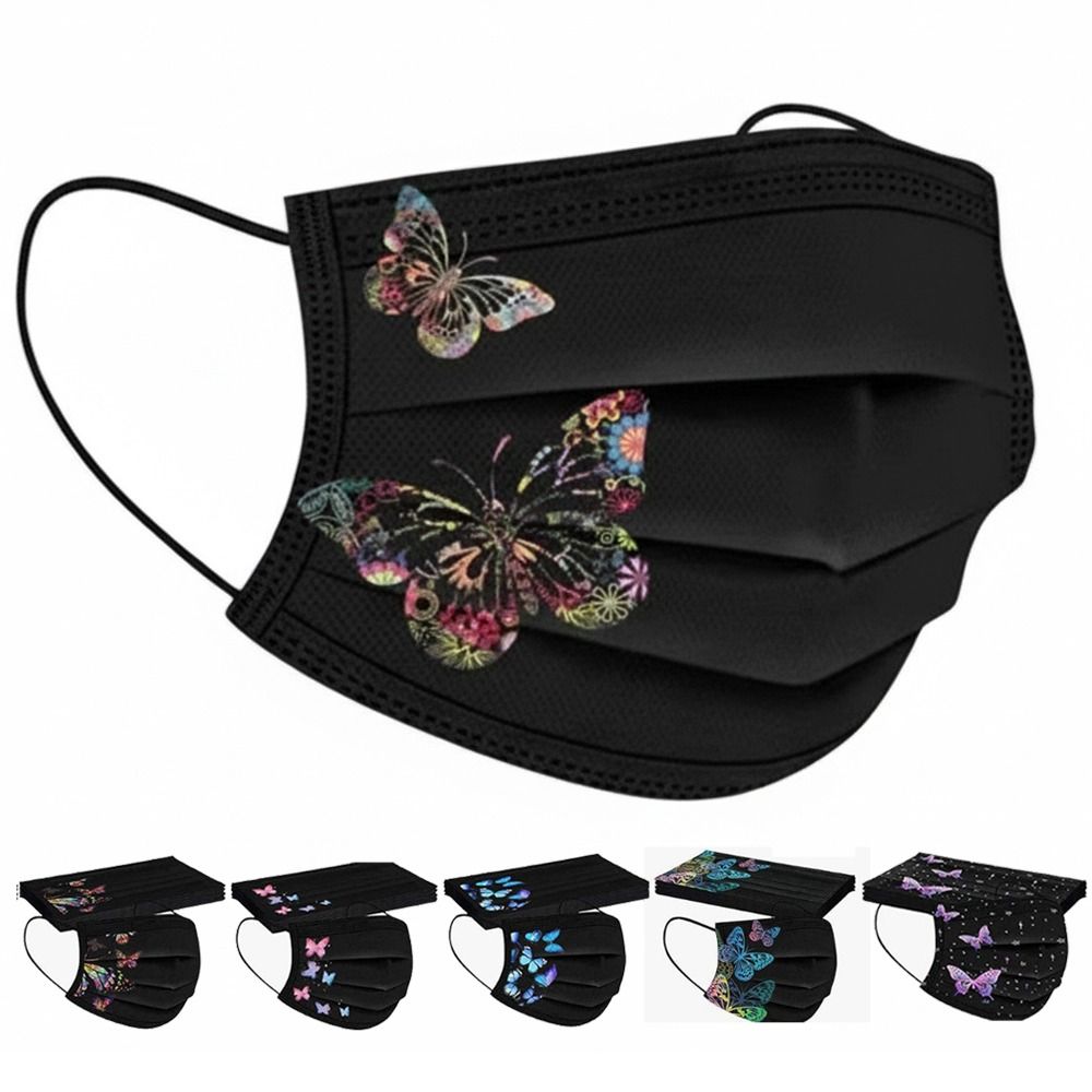 10 stuks kleurrijk vlinderprin - Cloth Face Mask Washable recensie en prijs