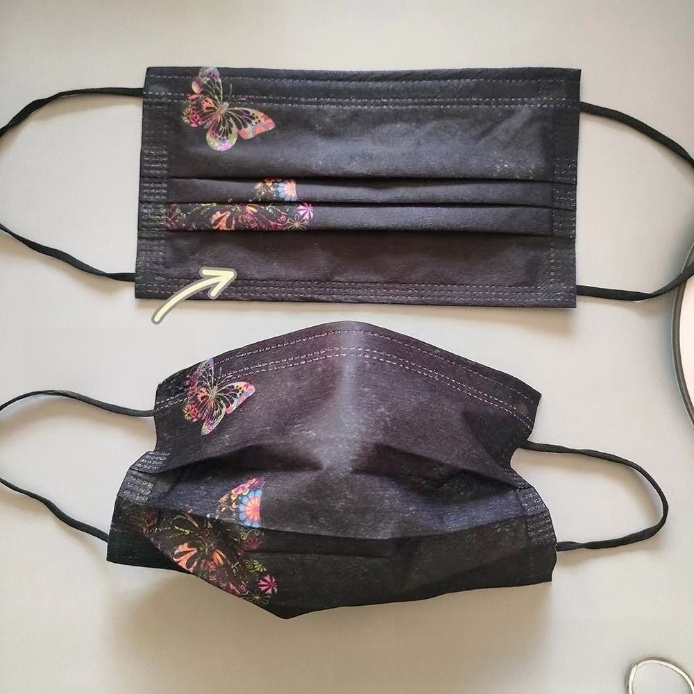 10 stuks kleurrijk vlinderprin - Cloth Face Mask Washable recensie en prijs